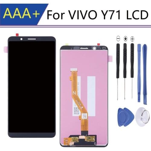 Pantalla For vivo Y71 Display in Mobile Phone LCDs Digitizer Assembly Parts For Y71i Lcd Touch Screen reemplazo partesv