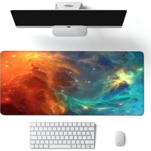 Star Mouse Pad Galaxy Mouse Pad Rectangle Non-Slip Rubber Mousepad Gaming Mouse Pad Computer Mouse Pad keyboard mouse pad mat