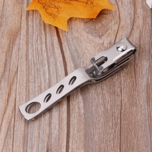 Nail Toe Clipper Cutter Trimmer Scissor Stainless Steel Manicure Pedicure Tool Q1FE