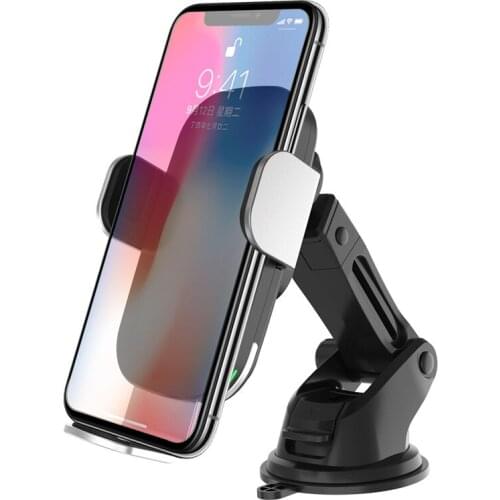 Wireless Charger Stand Qi Automatic Phone Holder 15W,10W,7.5W,5W Fast Charging Cellphone Magnetic New Phone Accessories for Car