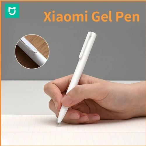 Xiaomi Pen Mijia Pen Mi Sign Pens With 0.5mm Swiss Refill 143mm Rolling Roller Black Ink Xiomi Signing Ballpoint Pens for School
