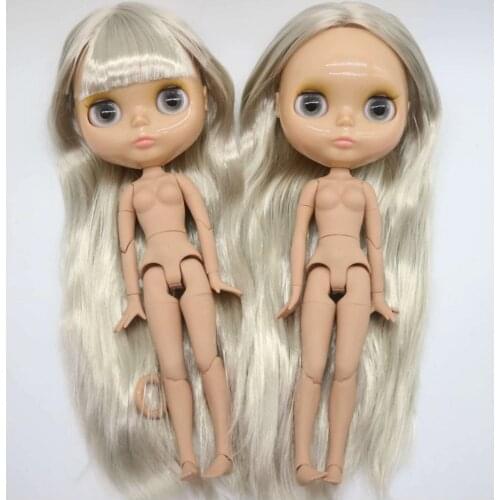 Joint body Nude Blyth Doll,Factory doll ,Suitable For DIY tan skin 20181029