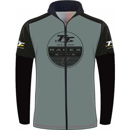 Isle of man TT Road Racing jackets tracksuit Super Motorbike Riding Jacket Outerwear TT sports jacket zipper closure