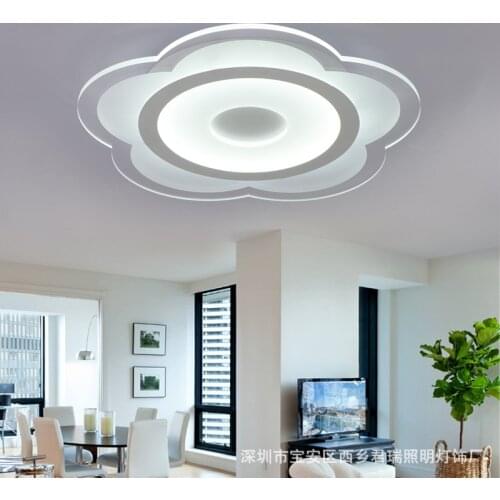 LED Ceiling Lamp Living Room Lamp Modern Minimalist Creative Warm Romantic Remote Control Round Balcony Restaurant Bedroom Lamps