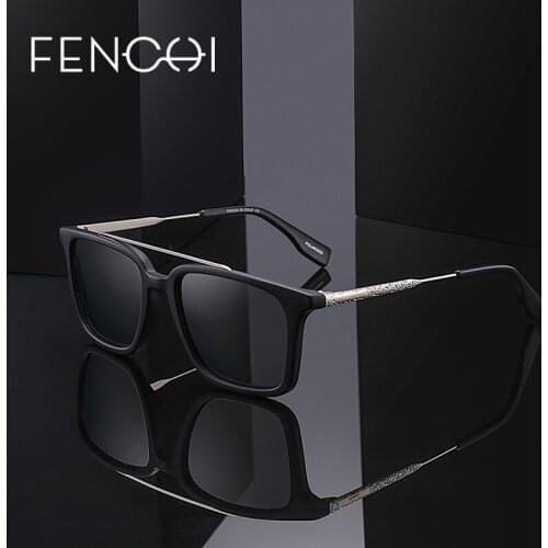 Vintage Fashion Luxury Brand Polarized Sunglasses Men Women Driving Fishing Square Frame Sun Glasses zonnebril heren