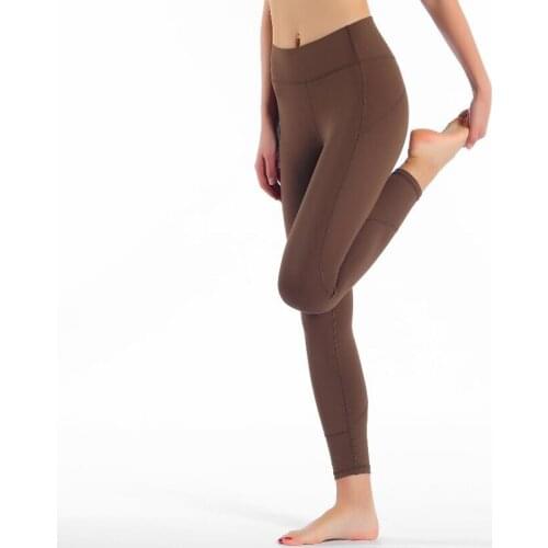 2021 women Tummy Control Leggings high Waist skinny 7/8 Leggings Workout Running pants 4-way Stretch fabric leggings