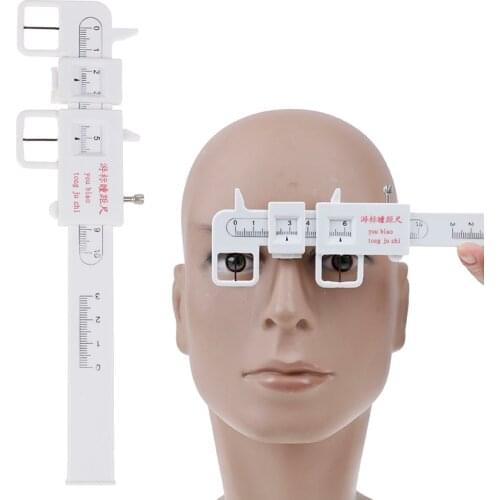 0-100mm New Handle Measure Optical Vernier PD Ruler Pupil Distance Meter Eye Ophthalmic Tools