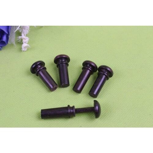 10 pcs Violin end pin 4/4 Violin parts Ebony wood flexible Adjustable New