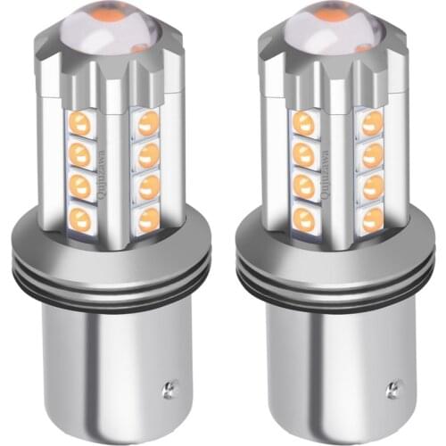 2PCS 1156 BA15S P21W 7506 R5W R10W Super Bright LED Car Tail Brake Bulb Auto Reverse Lamp Turn Signals Daytime Running Lights