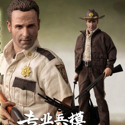 3A Threezero 3Z01450W0 The Walking Dead Rick Grimes Full Set Action Figures For Collection Pre-sale item