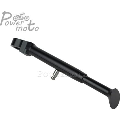 CNC Aluminum Side Stand 5.5"-7" Lowered Kick Stand Kit for Yamaha YZF R6 2006-2016 2011 2012 2014 2015 Adjustable Kickstand