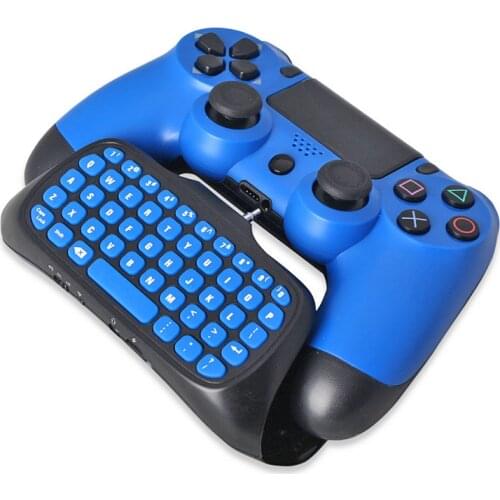 For Playstation 4 Wireless Keyboard USB KeyPad For Sony PS4/Slim/Pro Controller Mini Message Chatpad Game Accessories