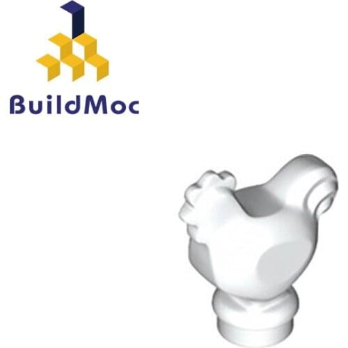 BuildMOC Compatible Assembles Particles 95342 Chicken Building Blocks Parts DIY electric Educational Classic Brands gift Toys