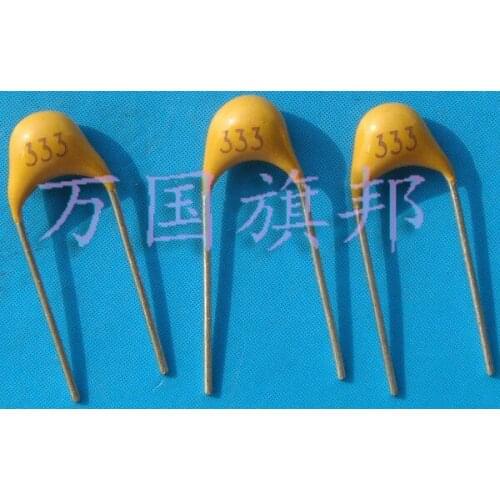 Delivery. Free single stone capacitor 333 0.033UF 2 yuan 40
