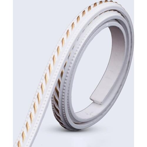 PVC Flexible Bendable Ribbon Rope Panel Moulding Door Mirror Frame Trim Home Decor For Decorating Living Room Bedroom Bathroom