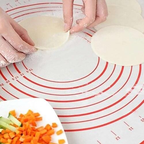 Silicone Baking Mat Pizza Dough Maker Pastry Kitchen Gadgets Cooking Tools Utensils Bakeware Kneading Accessories Lot