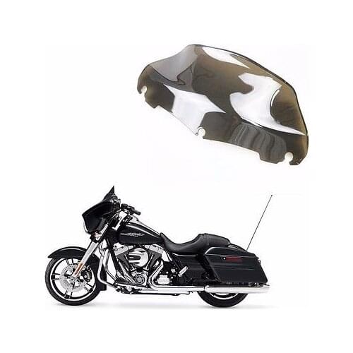Light Smoke 9" Windscreen Windshield For 2014 2015 2016 2017 Harley Touring Electra Street Glide FLHT