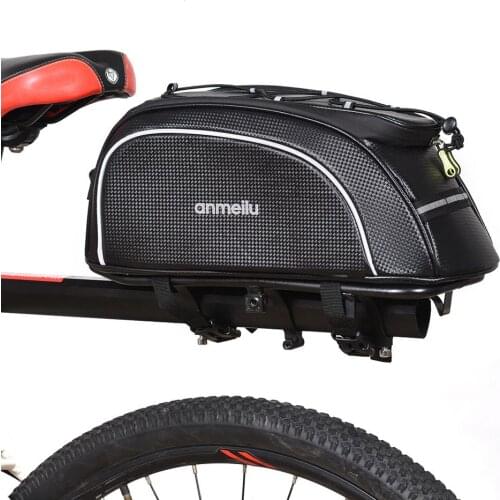 MTB Bike Trunk Bag Cycling Large Capacity Waterproof Bicycle Bag Mountain Bike Saddle Rack Carrier Pannier Bike Accessories