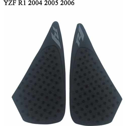 MTImport YZF R1 YZF-R1 Anti slip Tank Pad Side Gas Knee Grip Traction Pads Sticker Decals For Yamaha YZF R1 2004 2005 2006