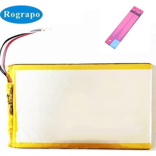 New 3.7V 4800mAh Tablet PC Battery For Prestigio MultiPad 2 Pro Duo 7.0 PMP5670C 5 Wire Plug