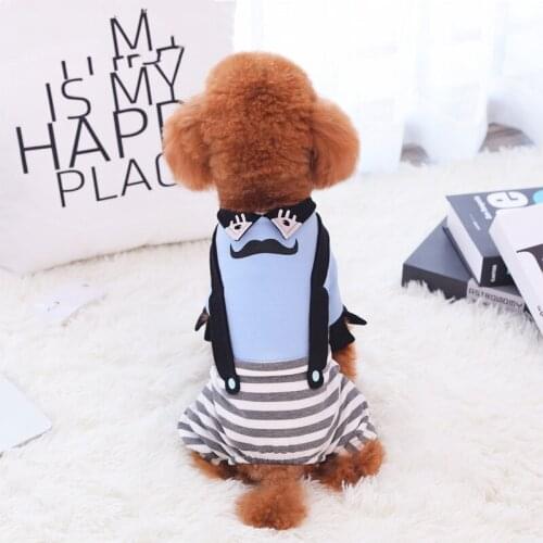 Pet Clothes Four feet Thicken Autumn And Winter Christmas Clothing Small Puppy Jumpsuit Teddy