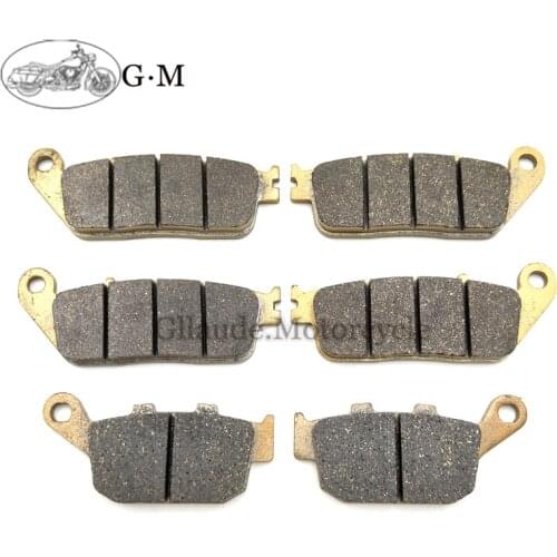 Front / Rear Brake Pads For Honda CBR250 RR MC22 CB400SF Superfour CBR400RR NC23 NC29 CBR400R NC47 CB400F CB650F CBR650 F