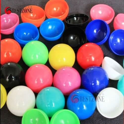 45 mm round Plastic toy capsule empty Free shipping 100pcs/ lot diameter Kids plastic capsule