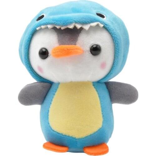 Cute Penguin Bee Animal Plush Doll Pendant Keychain Ring Key Holder Bag Decor Pendant Keychain Ring Key Holder Bag Decor toys