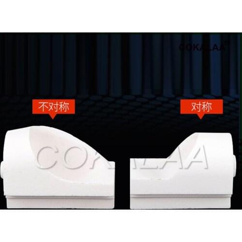 4pcs Dental Material Horizontal Vertical Quartz Crucible Ceramic crucible for Centrifugal casting machine for Dental Lab