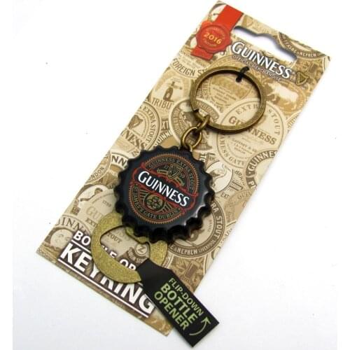 Keychain GUINNESS bottle opener new collection BEIGE 5390711606659