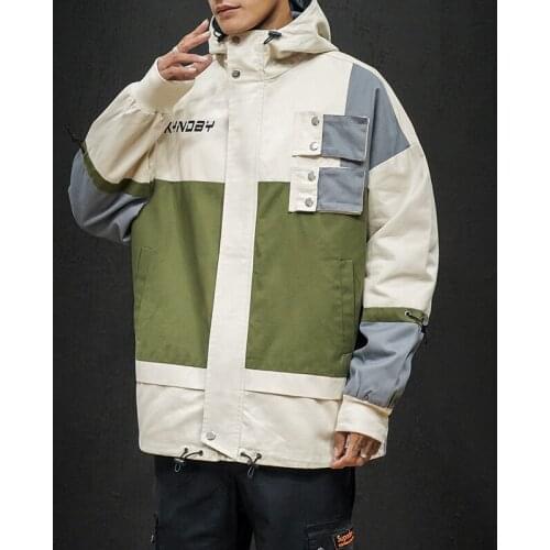 Spring Mens Jacket Autumn Clothing Work Coat Parka Fashion Baseball Uniform Oversized M-5XL Casual Jacket For Men Style