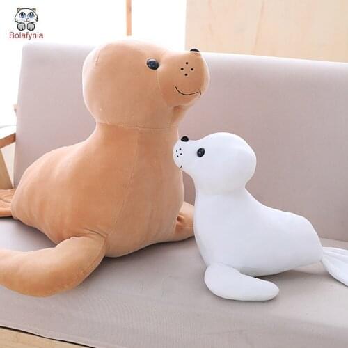 BOLAFYNIA Baby Kid Plush Toy for Christmas Birthday Gift Sea lion Marine life Children Plush Stuffed Toys