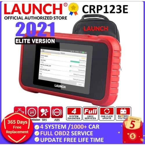 Launch CRP123E For Engine/ABS/SRS Transmission OBD2 full functions car Diagnostic Tool CRP123 E coder reader WIFI obd2 scanner