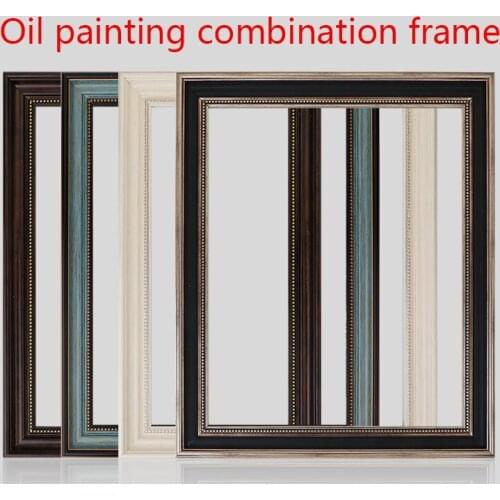 DIY Thick Frame Diamond Painting Poster Frame Large DIY Canvas Paintings Frame Oil Painting Hanger Frame Home Decor Gift