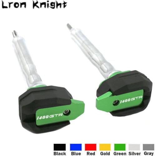 For KAWASAKI GTR1400 GTR 1400 ZX-14R ZX14R NINJA1400 ZZR1400 CNC Falling Protection Frame Slider Fairing Guard Crash Protector