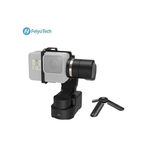 Feiyu WG2X bike bicycle helmet car munting 3-axis wearable sports camera gimbal stabilizer for Go Pro action camera