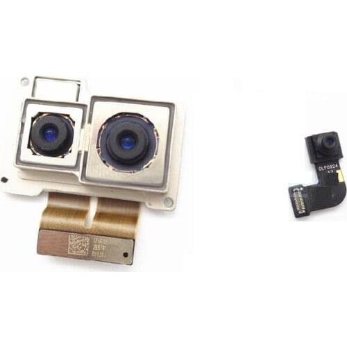 Original Best Working Small Facing Front Camera For Meizu 16th M882Q M882H Big Main Rear Back Camera Flex Cable Phone parts