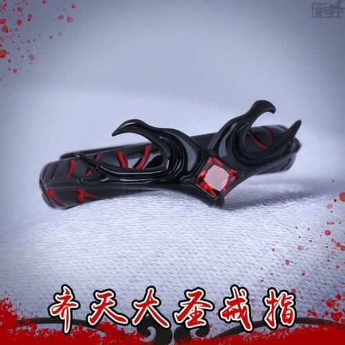 Monkey ring 54-60mm adjustable for women men accessories Prop Daily Cosplay fashion jewelry cos Gift