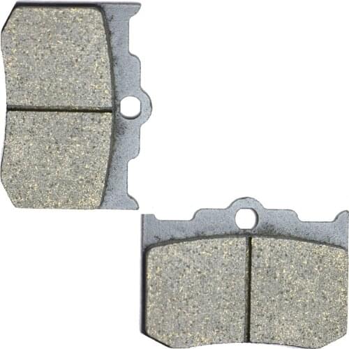 Brake Pads Set for MOTOR FACTORY Street Bike 4 piston caliper front rear