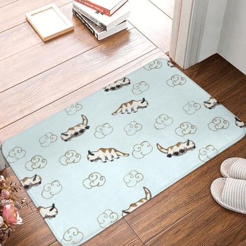 Happy Appa Doormat Carpet Mat Rug Polyester Non-Slip Floor Decor Bath Bathroom Kitchen Balcony 40*60