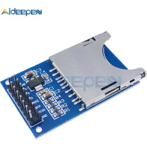 3.3V/5V Reading And Writing SD Card Module For Arduino Slot Socket Reader ARM MCU