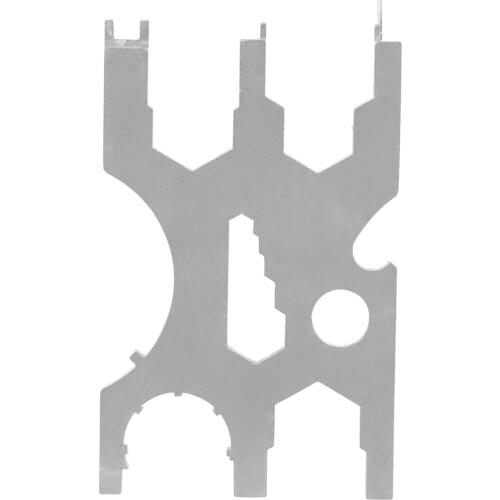 Stainless Steel Underwater Multifunction Tool Diving Regulator Kit Credit Card Screwdriver Set Scuba Equipment Repairing Tool