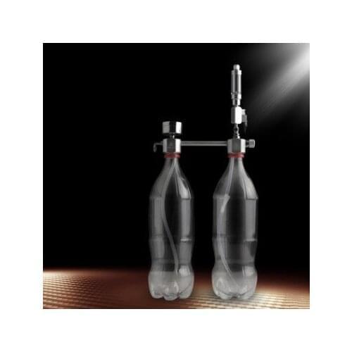 Aquarium W21.8 CO2 Generator System Kit with Pressure Air Flow Regulation Water Plant Fish Aquarium Carbon Dioxide Valve Diffuse