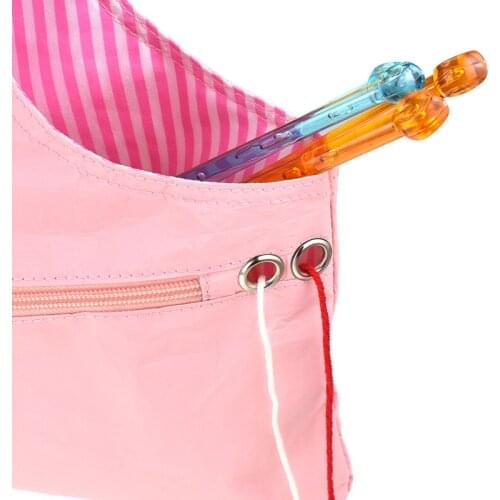 Knitting Tote Bag Yarn Storage Organizer Eco-friendly Waterproof Paper Storage Bag For Yarn Sewing Tool