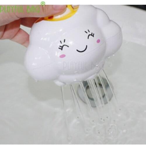 Fun bath toy with a deer cloud that will rain will give your baby a happy time to increase your relationship with your baby E02