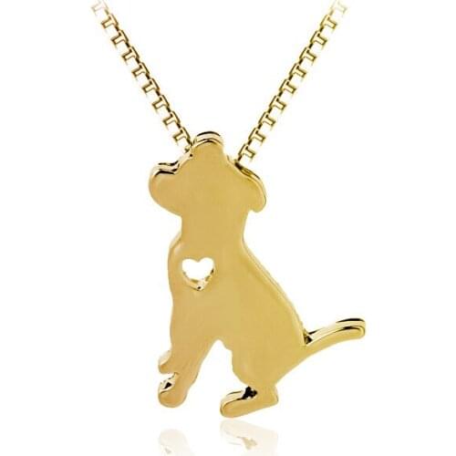 Love Chihuahua dog Casting Silver color or gold color Pendant Fashion Necklace Jewelry