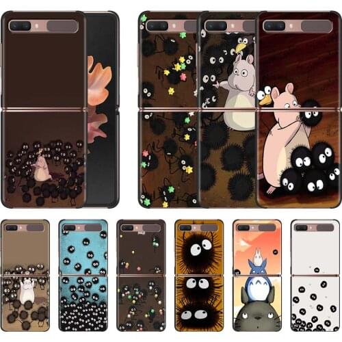Studio Ghibli Spirited Case for Samsung Galaxy Z Flip Back Cover For Galaxy ZFlip 5G 6.7" Smartphone Shell Fitted Coque Housing