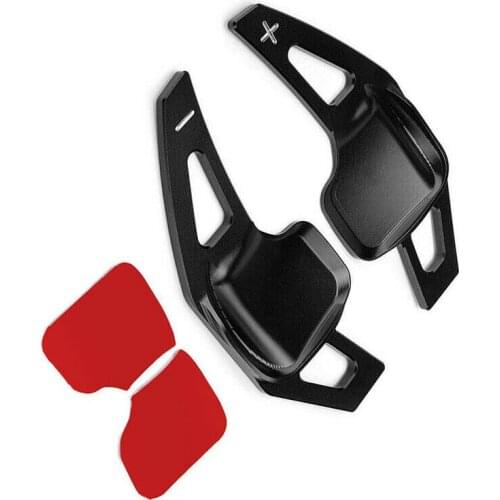 Black Steering Wheel Gear Shift Paddle Extended For BMW 3 F30 5 Series F10