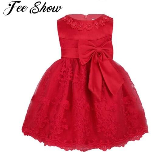 FEESHOW Winter Dresses For Babies