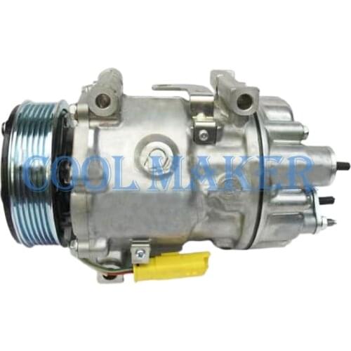 SD7V16 ac compressor for Citroen Jumpy DISPATCH/Peugeot 807 2.0 9687499380 648748